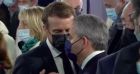 Extrait de l'émission Quotidien qui montre l'échange tendu dans le Nord entre Emmanuel Macron et Xavier Bertrand, à propos de l'avenir de l'aciérie Ascoval
