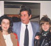 Archives - Gilbert Bécaud et ses filles Jennyfer et Anne à la fête des 25 ans de carrière d'Alice Dona.