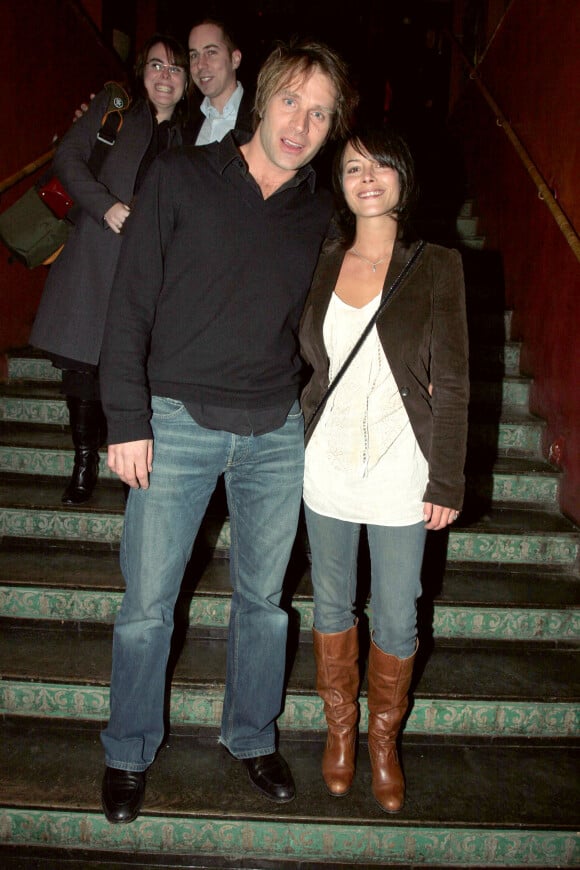 Thomas Jouannet et Armelle Deutsch à l'avant-première de "Regarde moi", à Paris, le 26 janvier 2006.