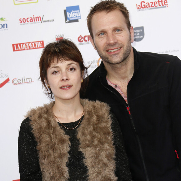 Armelle Deutsch et Thomas Jouannet lors du 15e festival du film de Luchon, en France