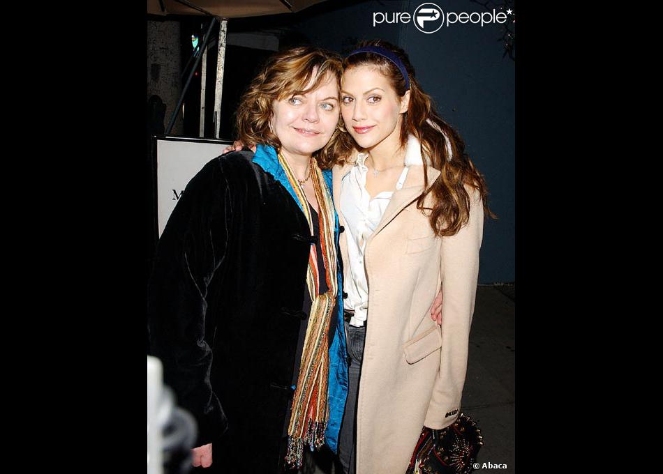 brittany murphy et sa mere sharon a los angeles en janvier 2006 purepeople