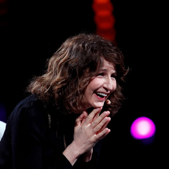 Exclusif - Valérie Lemercier - Enregistrement de l'émission "La Chanson secrète 9" à la Seine musicale à Paris, diffusée le 27 novembre sur TF1 à 21h05 © Gaffiot-Moreau / Bestimage