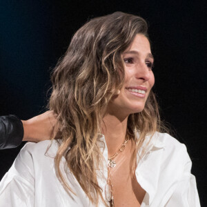 Exclusif -  Laury Thilleman et son mari Juan Arbelaez - Enregistrement de l'émission "La Chanson secrète 9" à la Seine musicale à Paris, diffusée le 27 novembre sur TF1 à 21h05 © Gaffiot-Moreau / Bestimage 