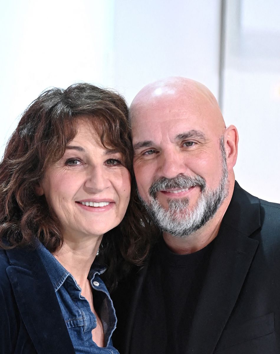 Exclusif - Valérie Lemercier et Sylvain Macrcel - Enregistrement de l'émission "Vivement Dimanche" présentée par M.Drucker et diffusée le 7 novembre sur France 2. © Guillaume Gaffiot / Bestimage