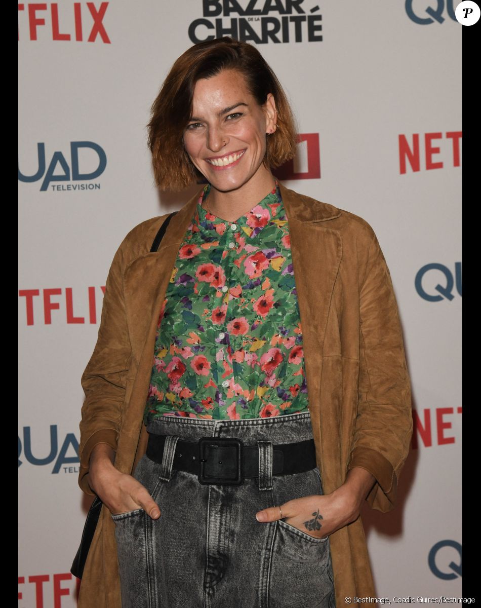 Fauve Hautot à l'avant-première de série télévisé TF1 "Le Bazar de la Charité" au Grand Rex à Paris, France, le 30 septembre 2019. © Coadic Guirec/Bestimage