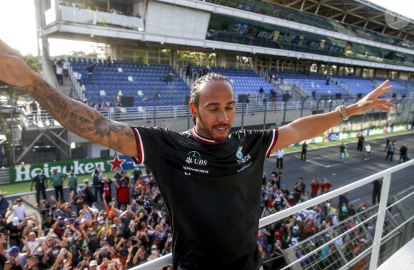 Lewis Hamilton - Grand Prix de Formule 1 de Sao Paulo au Brésil, le 14 novembre 2021.