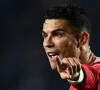 Cristiano Ronaldo - Match de Ligue Des Champions (LDC) "Atalanta - Manchester United (2-2)" au Gewiss Stadium à Bergame, le 2 novembre 2021.