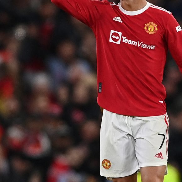 Cristiano Ronaldo - Match de Ligue Des Champions "Manchester United - Atalanta Bergame (3-2)" au stade Old Trafford à Manchester, le 20 octobre 2021.