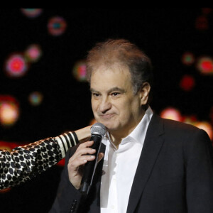 Exclusif - Nolwenn Leroy, Raphaël Mezrahi - Soirée "L'année de la déprime (et même un peu plus...)" aux Folies Bergère à Paris. Le 29 novembre 2021. © Alain Guizard / Bestimage