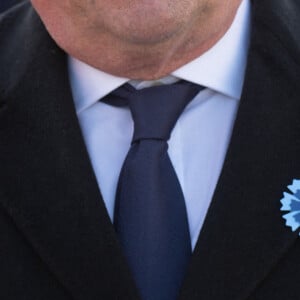 François Hollande, ancien président de la République lors d'une cérémonie à l'Arc de Triomphe et sur la Tombe du Soldat inconnu, dans le cadre des commémorations marquant le 103ème anniversaire de l'armistice du 11 novembre 1918, mettant fin à la Première Guerre mondiale (WWI) à l'Arc de Triomphe à Paris, France, le 11 novembre 2021. © Laurent Zabulon/Pool/Bestimage 