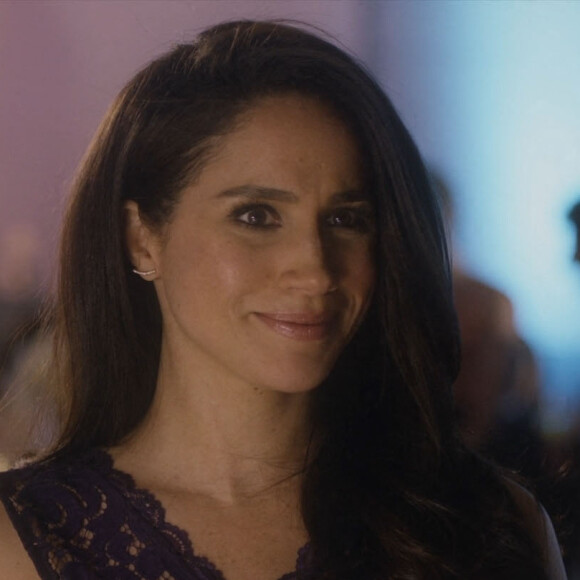 Meghan Markle dans le téléfilm "Comment rencontrer l'âme soeur en 10 leçons" (2016) dans une version remasterisée. 27 octobre 2016.