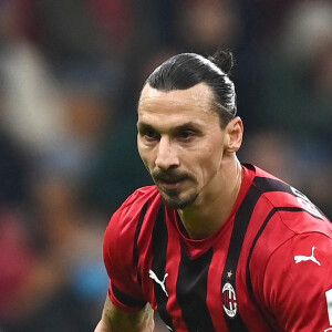 Zlatan Ibrahimovic - Match nul entre Milan et l'Inter (1 - 1) lors du championnat de Série A, le 7 novembre 2021 à Milan. © Image Sport / Panoramic / Bestimage