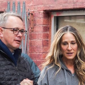 Sarah Jessica Parker sur le tournage de ""Just Like That" à New York, le 2 novembre 2021. © Bianca Otero/Zuma Press/Bestimage