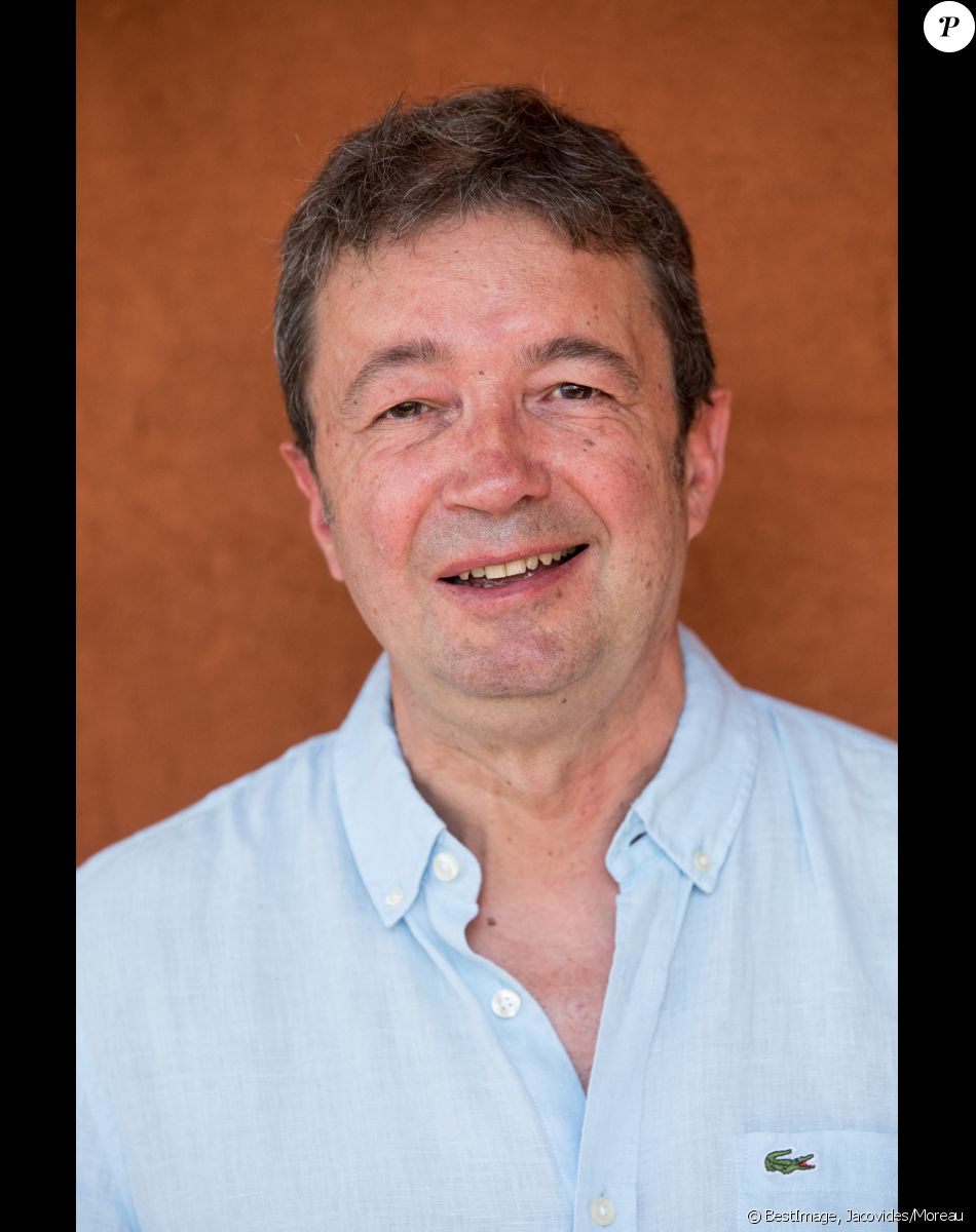 Frédéric Bouraly - Jour 1 - People dans le village lors des Internationaux de Tennis de Roland-Garros à Paris, le 27 mai 2018. © Jacovides/Moreau/Bestimage