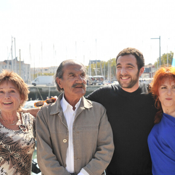 Marion Game, Gérard Hernandez, David Mora, Anne-Elisabeth Blateau, Frédéric Bouraly - Photocall de l'équipe de Scènes de ménages au 13e Festival de La Rochette © Guillaume Gaffiot /Bestimage