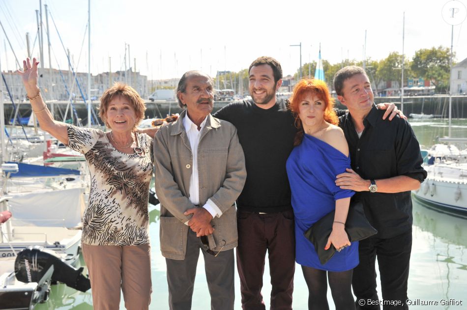  Marion Game, Gérard Hernandez, David Mora, Anne-Elisabeth Blateau, Frédéric Bouraly - Photocall de l&#039;équipe de Scènes de ménages au 13e Festival de La Rochette © Guillaume Gaffiot /Bestimage 