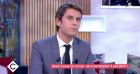 Gabriel Attal, porte-parole du gouvernement, invité de l'émission C à vous pour parler notamment des enfants face à la cinquième vague de la Covid-19.