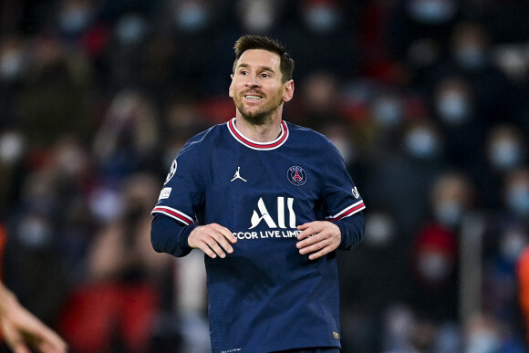Lionel Leo Messi (PSG) - Match de Ligue Des Champions "PSG - Bruges" (4-1) au Parc des Princes à Paris le 7 décembre 2021. © JB Autissier/Panoramic/Bestimage