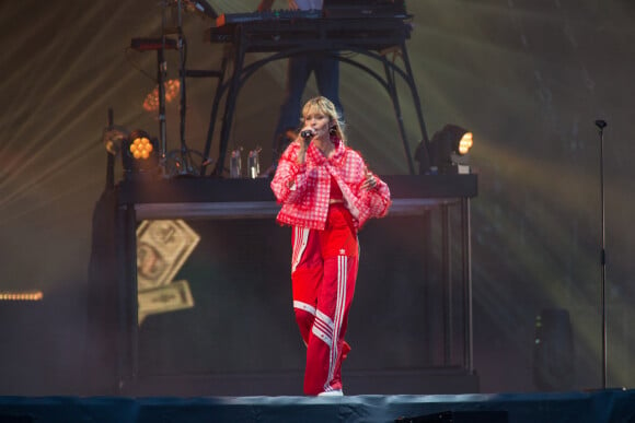 Angèle en concert au Main Square Festival à Arras en France, le 4 juillet 2019.