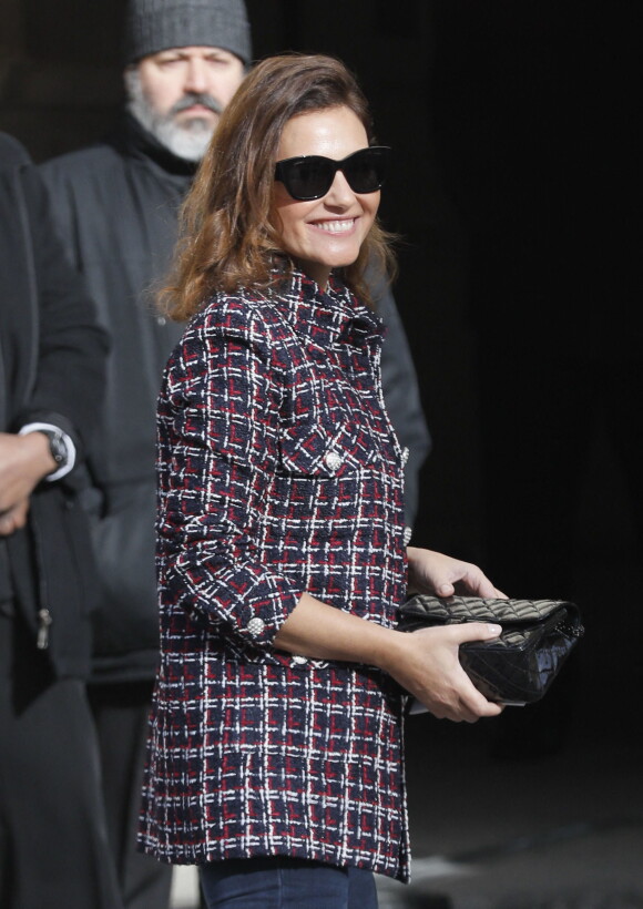 Virginie Ledoyen - Défilé Chanel collection prêt-à-porter Automne/Hiver 2020-2021 lors de la Fashion Week à Paris, le 3 mars 2020. © Veeren Ramsamy-Christophe Clovis / Bestimage