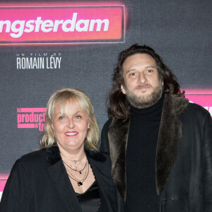 Valérie Damidot et son compagnon Régis Viogeat à l'avant-première du film "Gangsterdam" au cinéma Grand Rex à Paris, France, le 23 mars 2017. © Cyril Moreau/Bestimage
