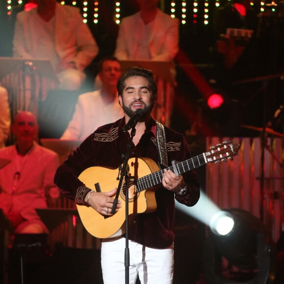 Kendji Girac - Enregistrement de l'émission "Les Années Bonheur", diffusée sur France 2 le 6 octobre. Le 20 septembre 2018 © Bahi / Bestimage