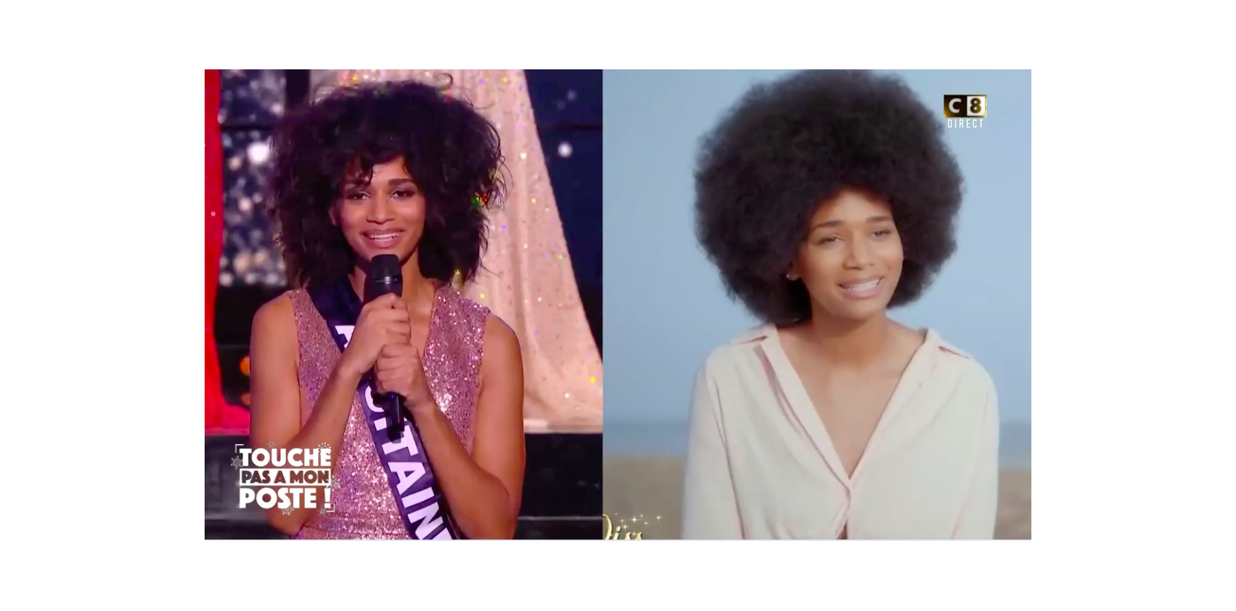 Miss France 2022 La coiffure de Miss Aquitaine très commentée, les