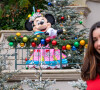 Jenifer Bartoli fête Noël à Disneyland Paris en novembre 2021. © Disney via Bestimage