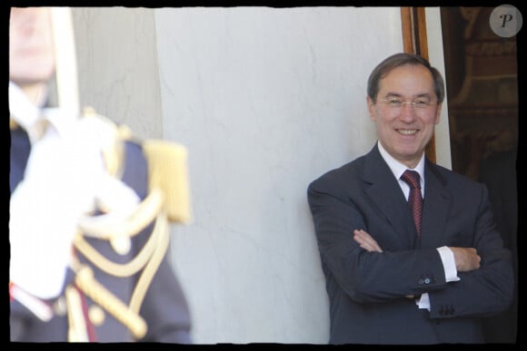 Claude Guéant au Palais de l'Elysée, à Paris