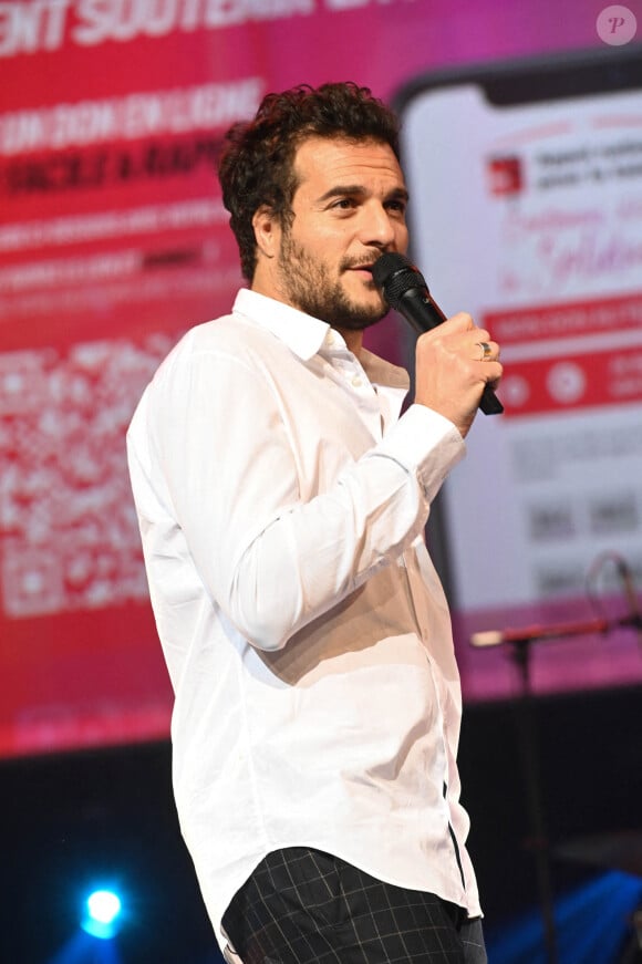 Exclusif - Amir Haddad au concert de l'Appel national pour la Tsedaka, au Palais des Congrès. Paris. © Coadic Guirec/Bestimage