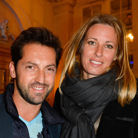 Frédéric Diefenthal et sa compagne - Générale de la pièce "A droite, à gauche" au Théâtre des Variétés à Paris le 12 octobre 2016. © Coadic Guirec/Bestimage