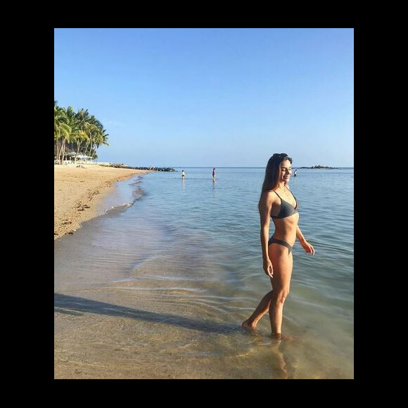 Marine Lorphelin en vacances à Nouméa. Juillet 2018.
