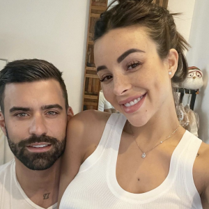 Vincent Queijo et sa fiancée Rym Renom sont devenus les parents d'un deuxième enfant - Instagram