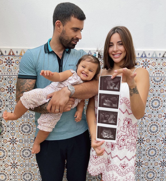 Vincent Queijo et sa fiancée Rym Renom sont devenus les parents d'un deuxième enfant - Instagram