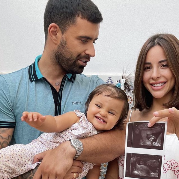 Vincent Queijo et sa fiancée Rym Renom sont devenus les parents d'un deuxième enfant - Instagram