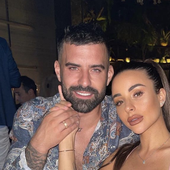 Vincent Queijo et sa fiancée Rym Renom sont devenus les parents d'un deuxième enfant - Instagram