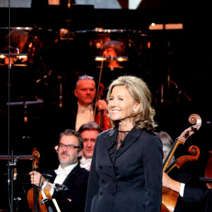 Exclusif - Claire Chazal - Enregistrement de l'émission "Le grand échiquier" à Paris, présentée par C.Chazal, et diffusée le 20 décembre sur France 3. Le 25 Novembre 2021 © Dominique Jacovides / Bestimage