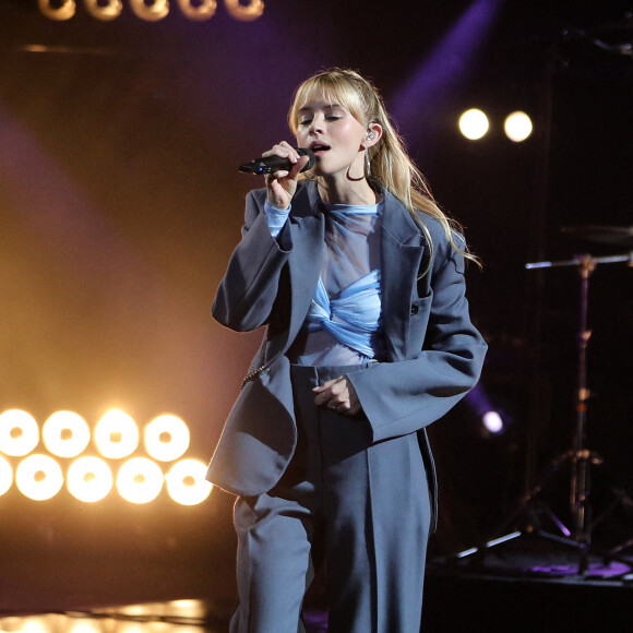 Exclusif - La chanteuse Angele - Enregistrement de l'émission "Le grand échiquier" à Paris, présentée par C.Chazal, et diffusée le 20 décembre sur France 3. Le 25 Novembre 2021 © Dominique Jacovides / Bestimage