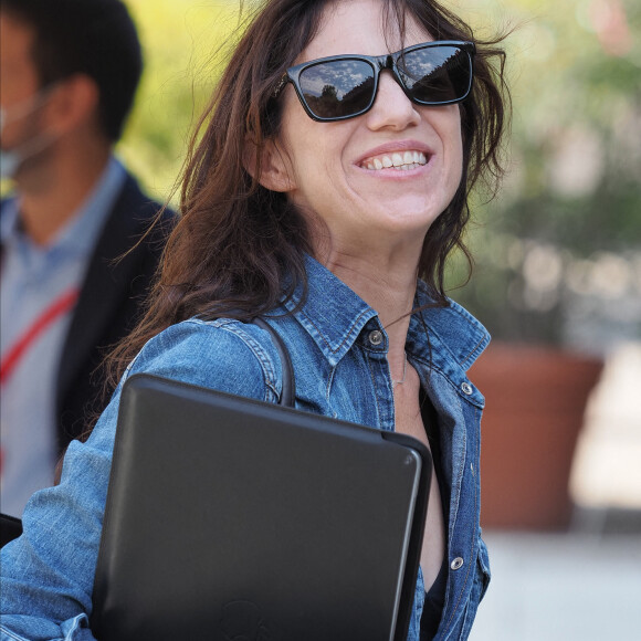 Charlotte Gainsbourg - People lors du 78ème festival international du film de Venise, la Mostra  Celebs seen during 78th Venise Film Festival on september 2021