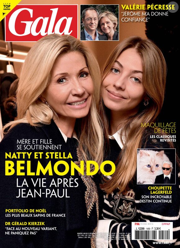Magazine "Gala", en kiosques le 23 décembre 2021.