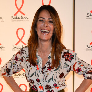Elsa Fayer - Soirée de lancement du Sidaction au Musée du Quai Branly à Paris. © Coadic Guirec/Bestimage