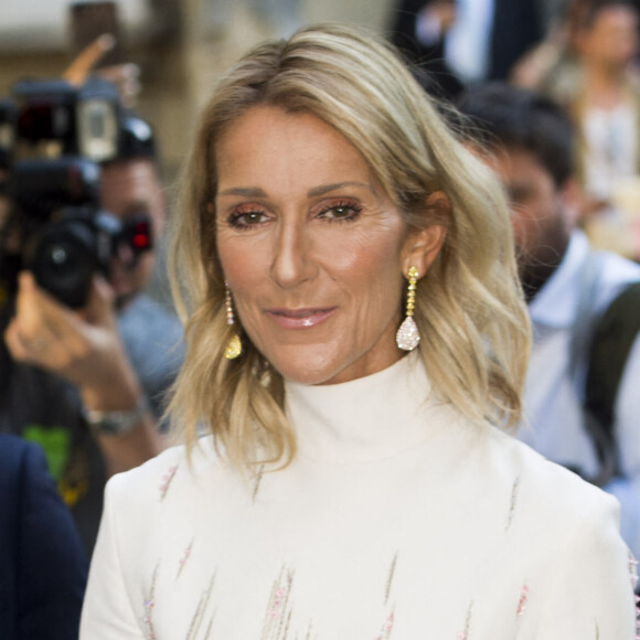 Celine Dion - Arrivées au défilé de mode Haute-Couture automne-hiver Valentino à Paris © JB Autissier / Panoramic / Bestimage 
