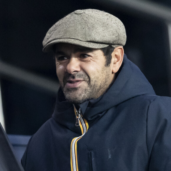 Jamel Debbouze - Match de Ligue 1 Uber Eats "PSG contre Nice (0-0)" au Parc des Princes à Paris le 1er décembre 2021. © Cyril Moreau/Bestimage