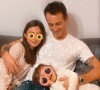 Hugo Clement avec Ava et Jim. Instagram. Le 1er janvier 2022.