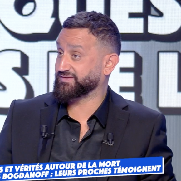 Cyril Hanouna dans "Touche pas à mon poste", C8, le 3 janvier 2022.