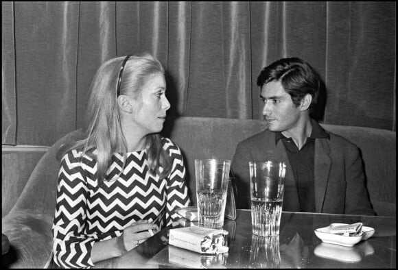 Catherine Deneuve et Sami Frey en 1970.