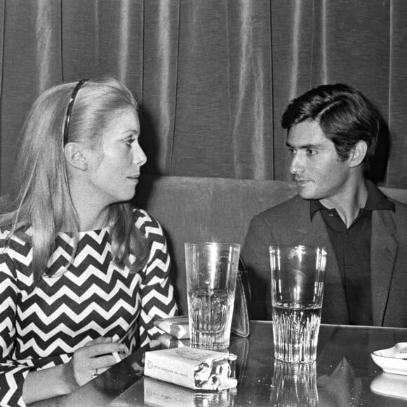 Catherine Deneuve et Sami Frey en 1970.