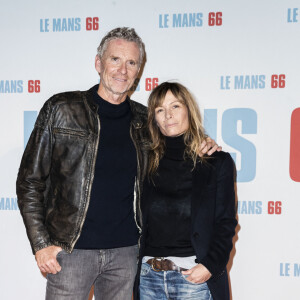 Denis Brogniart et sa femme Hortense à l'avant-première du film " Le Mans" au cinéma Gaumont Champs-Élysées à Paris, France © Olivier Borde/Bestimage 