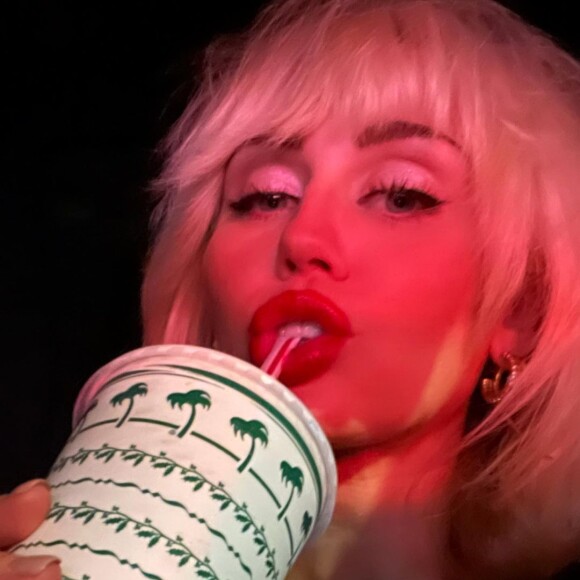 Miley Cyrus sur Instagram.