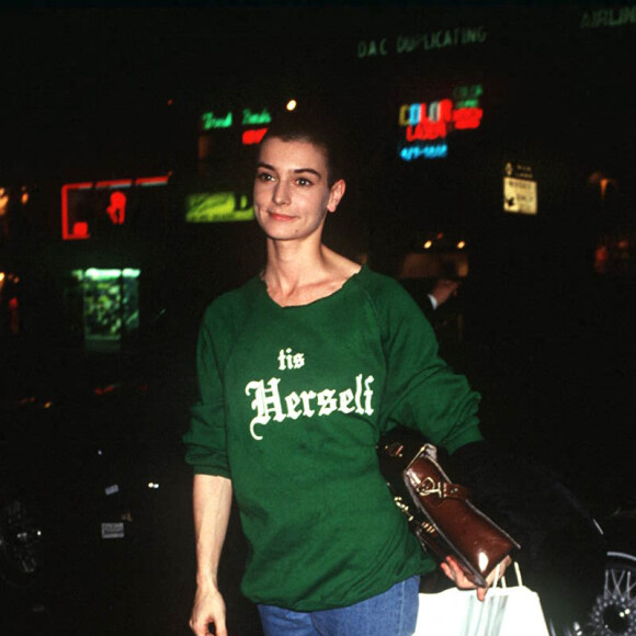 Sinéad O'Connor à New York.